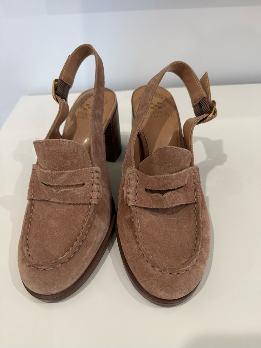 NWOB Vince Camuto Vince Camuto Women's Gemma Slingback Loafer Pumps size 8 - Picture 6 of 11